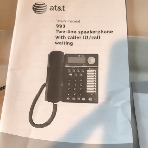 AT&T 2 Line Speakerphone - Picture 11 of 14